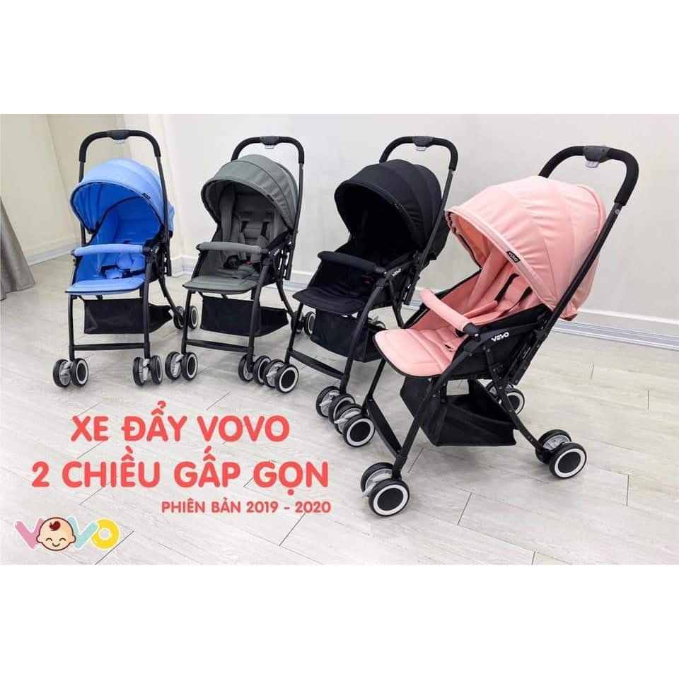 [GIÁ HỦY DIỆT] XE ĐẨY VOVO 2 CHIỀU PHIÊN BẢN MỚI