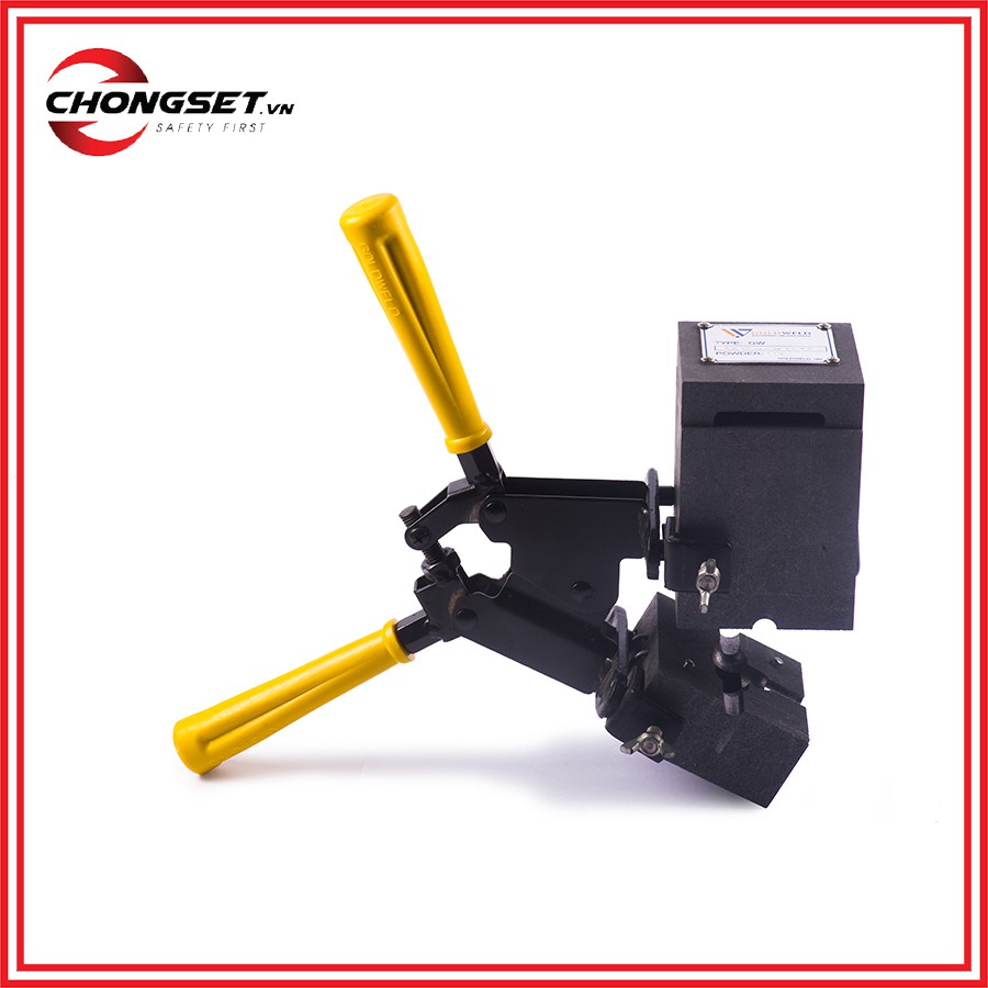 Khuôn Hàn Hoá Nhiệt GOLDWELD Liên Kết 1 Đầu Cọc 4 Đầu Cáp Chất Liệu Graphite Bền Bỉ CR33