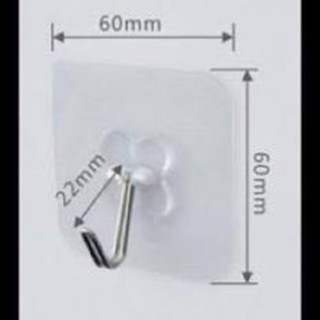 COMBO 10 MÓC TREO DÁN TƯỜNG SIÊU CHẮC [TRONG SUỐT][ GIÁ BÁN SỈ ]