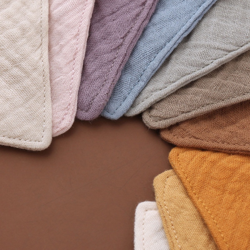 Yếm Ăn Tam Giác Bằng Cotton Thân Thiện Với Da Cho Bé Trai Và Bé Gái