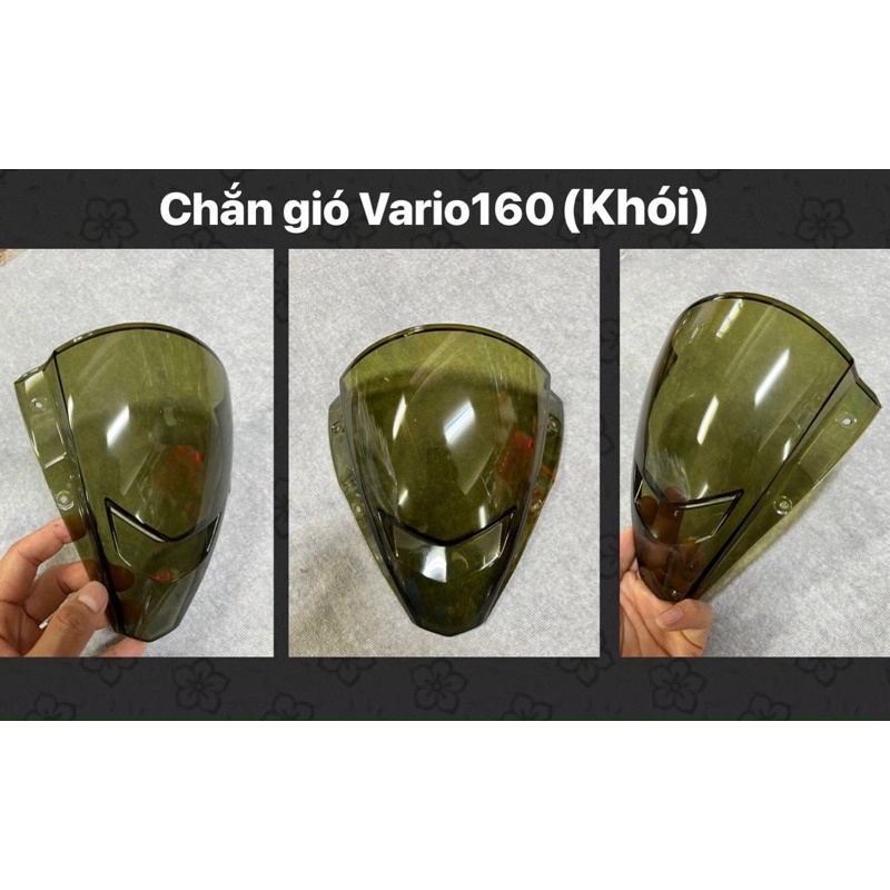 Mão Chắn Gió Và Mặt Nạ Vario 160 Đời 2022 Mới PC Khói