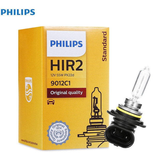 Philips Original Standard Bulb HB3 HB4 9005 9006 HIR2 HS1 Đèn Pha Xe Chất Lượng Gốc Bóng đèn Halogen(1 bóng đèn)