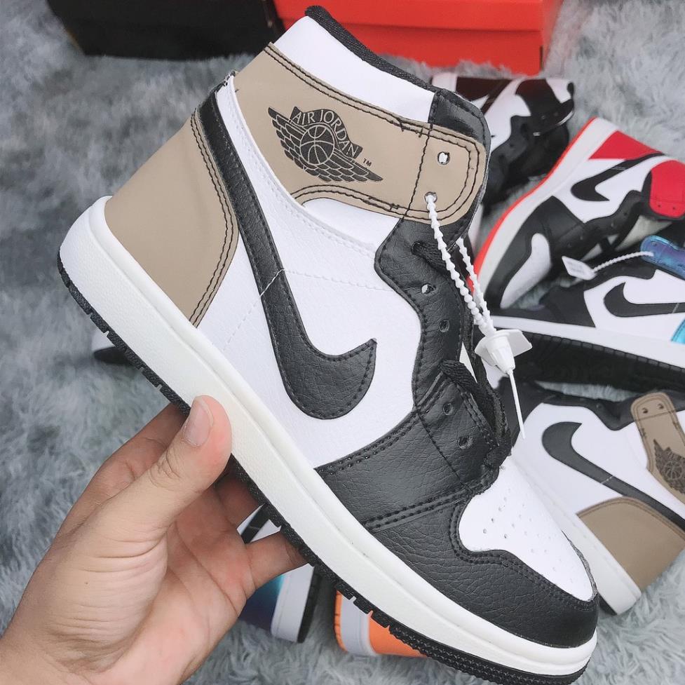 Giày thể Thao JorDan1 cao cổ đen trắng 🎁kèm hộp+billke 🎁 giày jodan  cổ cao nhiều màu Nam nữ hàng cao cấp | BigBuy360 - bigbuy360.vn