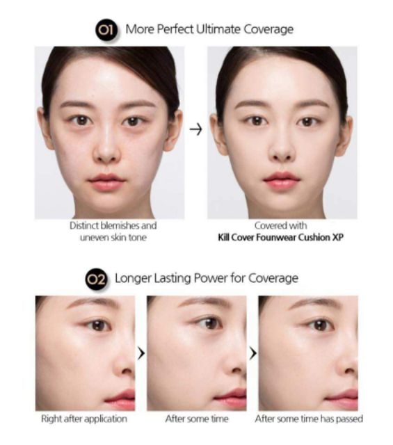 Phấn nước clio kill cover founwear cushion. | BigBuy360 - bigbuy360.vn