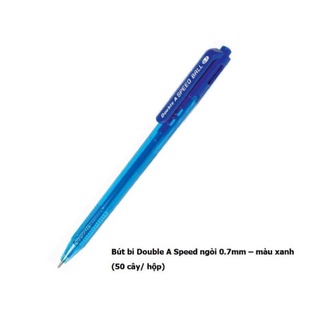 Hộp 50 cây bút bi double a speed ball ngòi 0,7mm