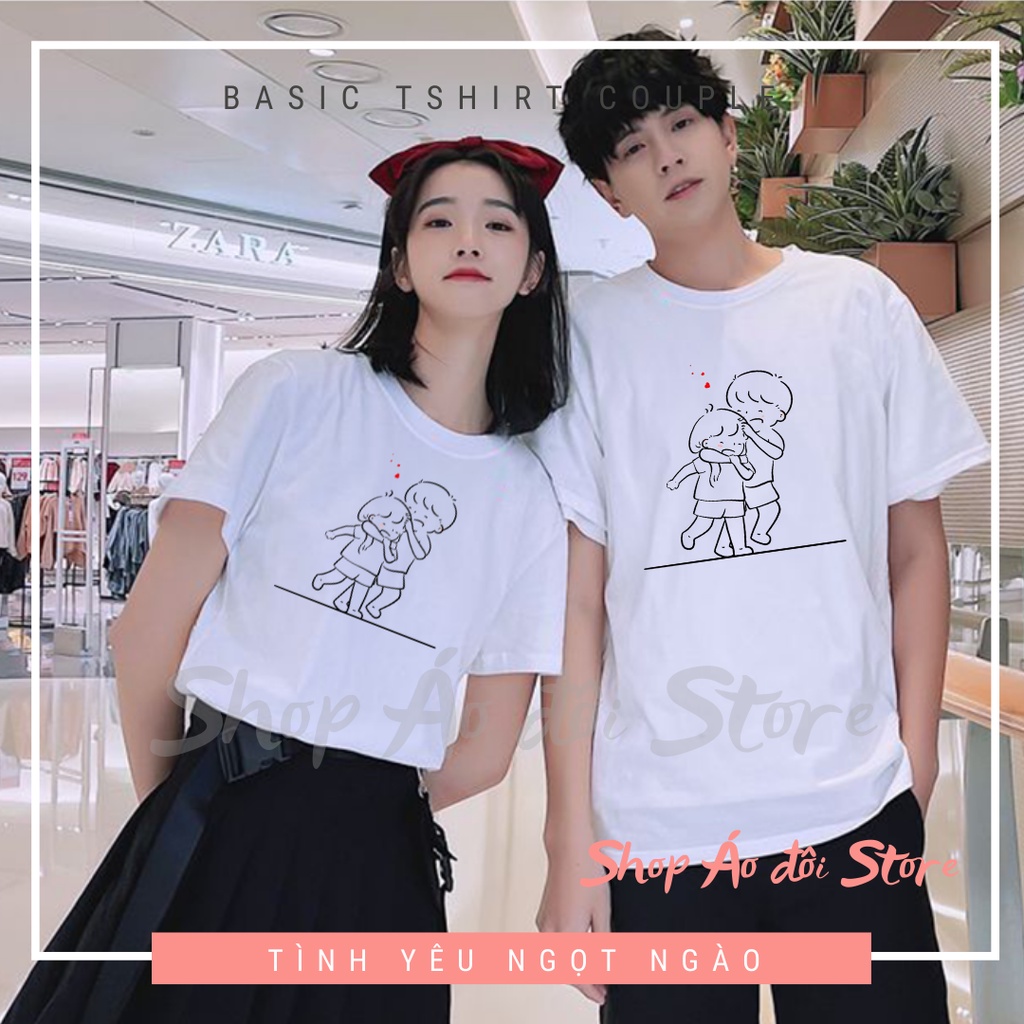 form unisex phù hợp làm áo cặp tình nhân,áo đôi bạn thân,HÌNH IN KHÔNG TRÓC