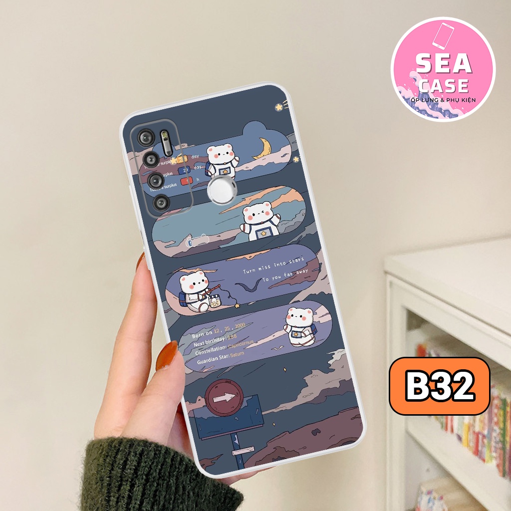 Ốp lưng VSMART LIVE 4 hình phi hành gia siêu hot,bền,đẹp – ốp dẻo chống trầy,chống va đập