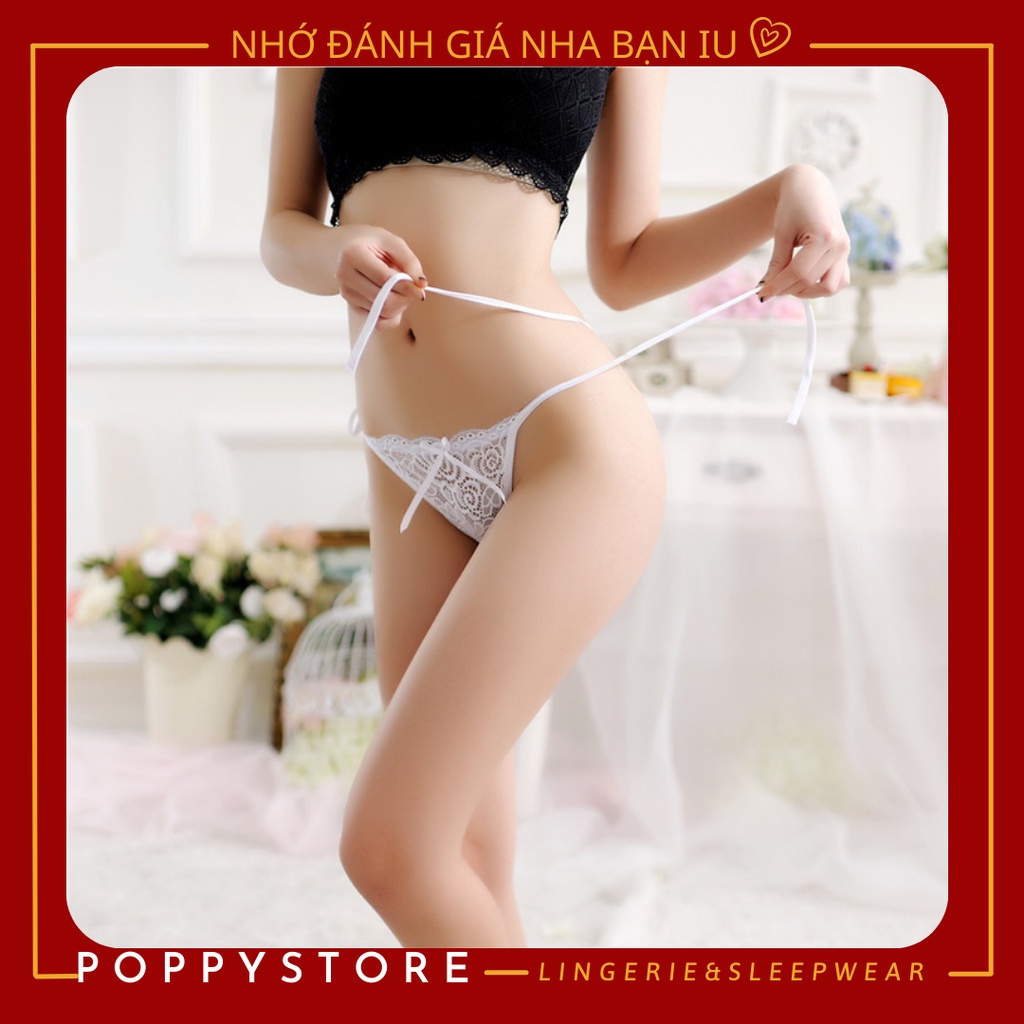 Quần lót cột dây - quần chip lọt khe nữ siêu sexy - quần xì gợi cảm freesize nhiều màu sắc, vải ren mềm mịn, thoáng mát.