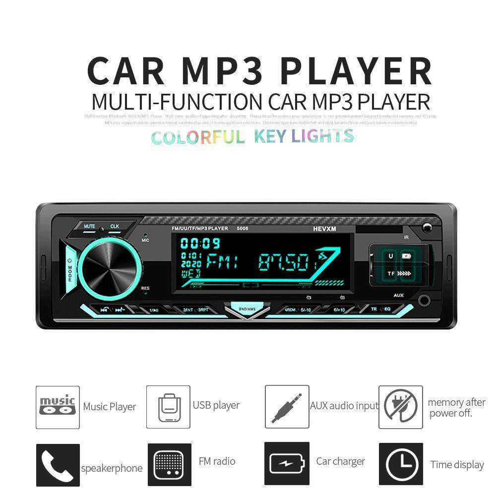 Máy Nghe Nhạc MP3 / FM / USB / AUX Rảnh Tay Cho Điện Thoại