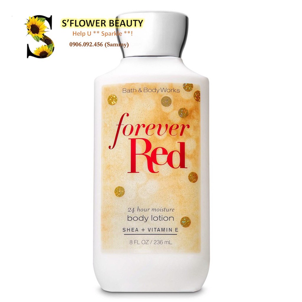 FOREVER RED | Sản Phẩm Gel Tắm - Dưỡng Thể - Xịt Thơm Toàn Thân Bath &amp; Body Works