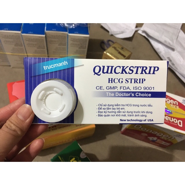 Que thử thai quickstrip cho bạn kết quả chính xác nhất