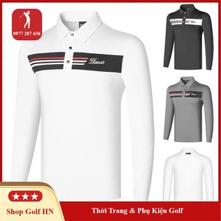 Áo golf Nam Titleist dài tay vải co giãn nhẹ thấm hút mồ hôi tốt thời trang golf AN006