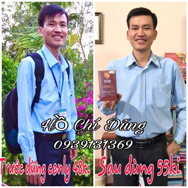 Thảo mộc tăng cân Cenly 30 viên  Tặng quà