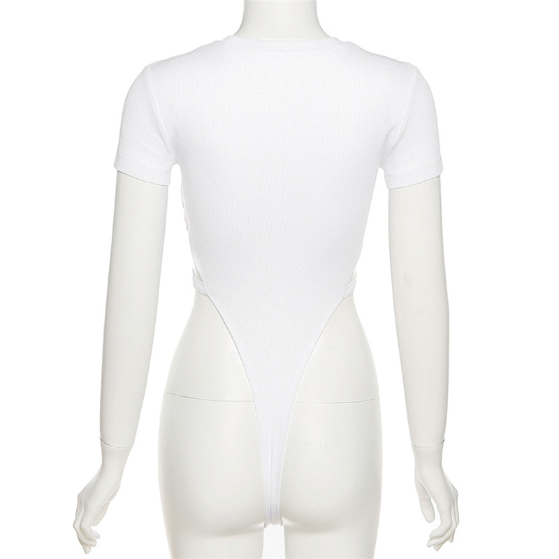 DUNEA Áo liền quần Cổ Tròn In Họa Tiết Xinh Xắn Dành Cho Nữ