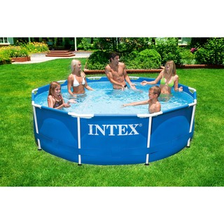 BỂ KHUNG KIM LOẠI TRÒN INTEX 28212