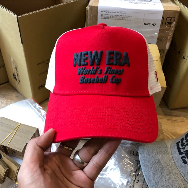 Nón newera trucker lưới nhập xịn