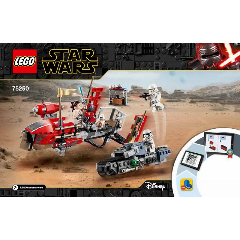Lego Star Wars 75250 - Pasaana Speeder Chase - Bộ xếp hình Lego Pasaana Speeder Chase