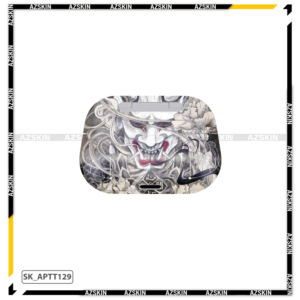 Dán Skin Hình Airpods 1/2/3/Pro Nghệ Thuật Xăm Hình |SK_APTT129| Film Chính Hãng, Chống Nước, Bền Màu, Cắt Sẵn Khuôn