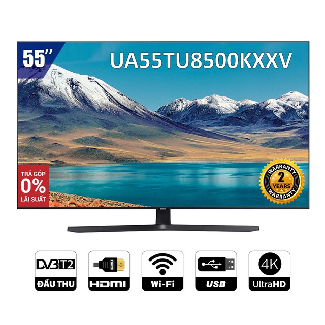 Smart Tivi 4K UHD Samsung 55 inch UA55TU8500KXXV | BigBuy360 - bigbuy360.vn