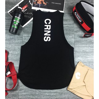 Áo tập gym thể thao nam, ba lỗ crns