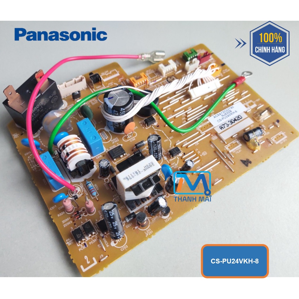 [Mã ELHA22 giảm 6% đơn 300K] bo khiển dàn trong máy lạnh Panasonic model CS-PU24VKH-8