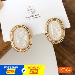 [ẢNH THẬT] Bông tai phong cách cổ điển siêu đẹp