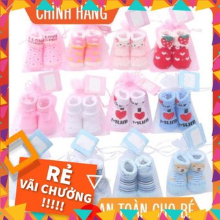 Set 2 đôi Tất sơ sinh/ Vớ sơ sinh Carter Cao cấp