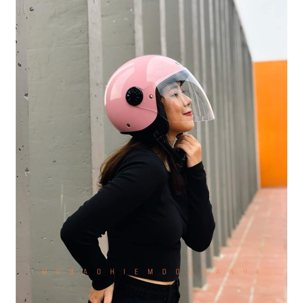 Mũ bảo hiểm 3/4 Sunda chính hãng có kính
