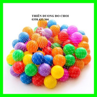 ĐỒ CHƠI BÓNG NHỰA CHO BÉ (set 10 quả)