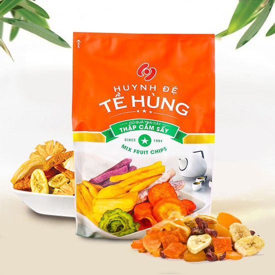 Combo 2 Túi Trái Cây Thập Cẩm Sấy Khô Tề Hùng ( 1 túi 500g)