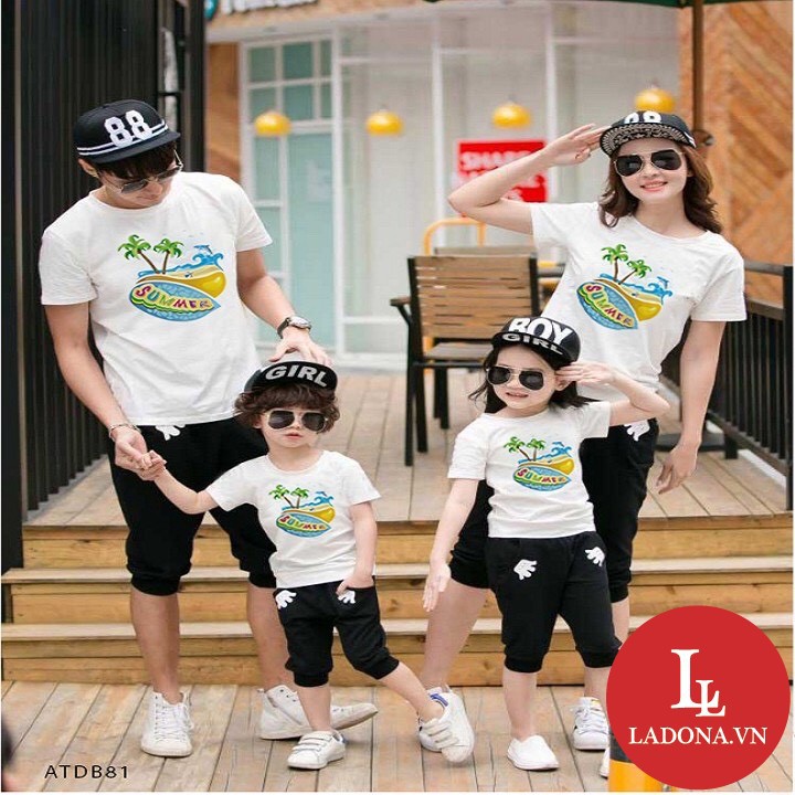 Áo Thun Gia Đình Hà Nội MS02 (Gia 1 Áo)