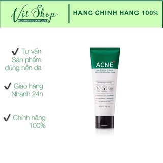Sữa Rửa Mặt Cho Da Mụn Some By Mi 30 Days Miracle Acne Clear Foam 100ml