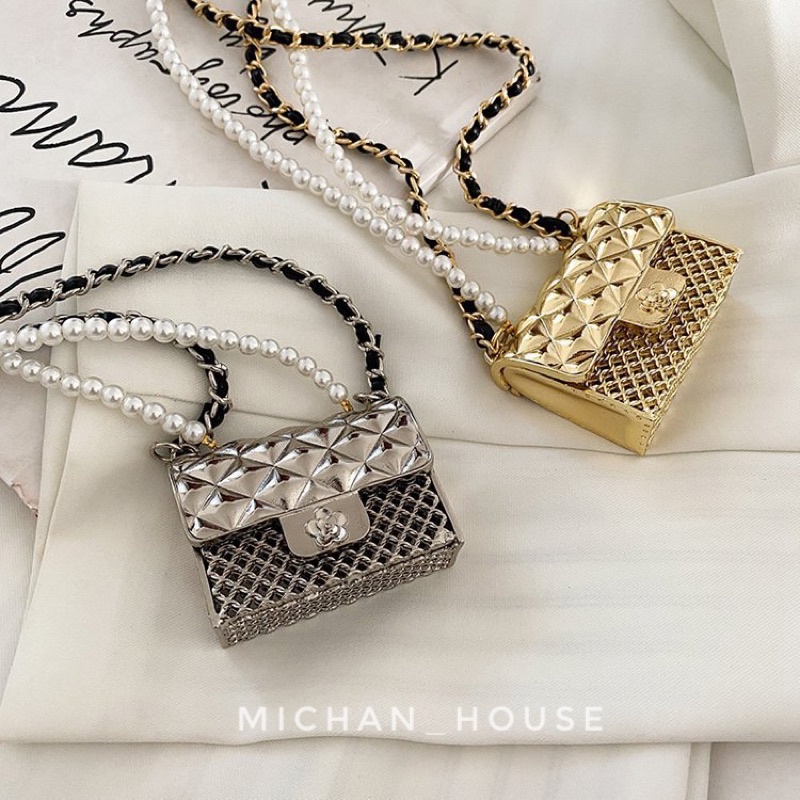 Túi xách mini hai dây đeo chéo cá tính