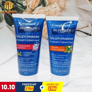 Sữa rửa mặt no problem compliment chứa salicylic acid, tea tree 200ml
