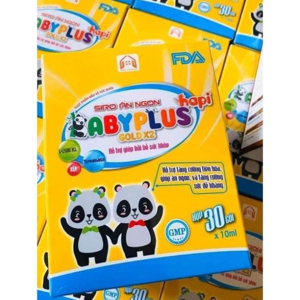 Combo 1 hộp Siro Baby plus và 1 hộp Lợi sữa Hi mom