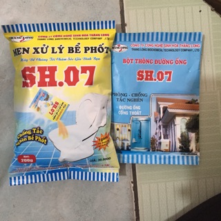 Xử lý bể phốt/bột thông cống