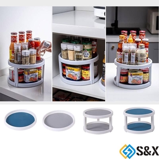 Kệ Xoay 360 Độ Để Gia Vị Tiện Lợi Cho Nhà Bếp