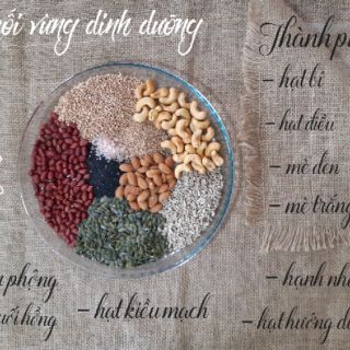 MUỐI VỪNG DINH DƯỠNG TỪ HẠT HỮU CƠ