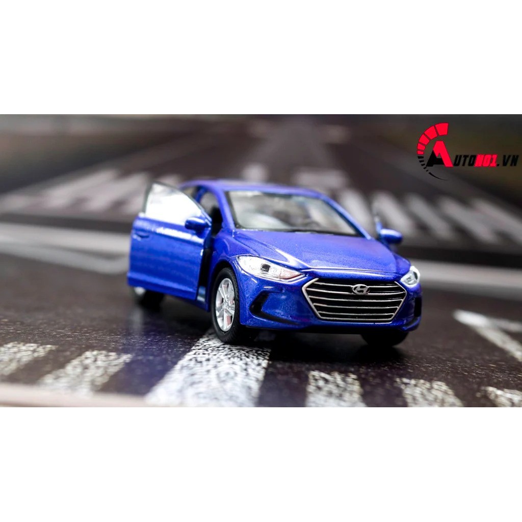 MÔ HÌNH HYUNDAI ELANTRA BLUE 1:36 WELLY 4512