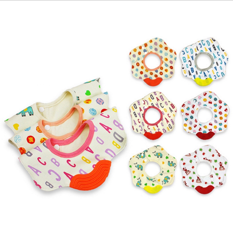 Yếm ăn cotton mềm mại dễ thương cho bé
