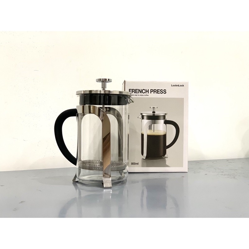 Bình pha cafe Pháp Lock&amp;Lock French Press 800ml LLG018 LLG019