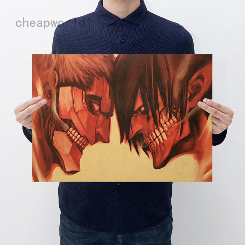Poster Phim Anime Attack On Titan