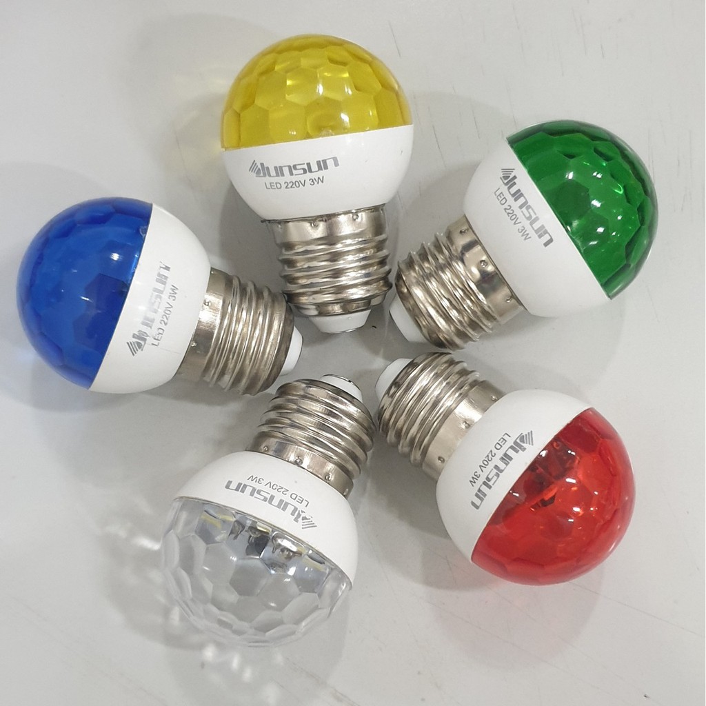 Bóng đèn led trái châu 3w - đui E27