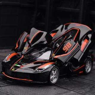Mô hình Siêu xe Ferrari 98 Có đèn và âm thanh bằng hợp kim tỷ lệ 1:32 - Kunder Shop