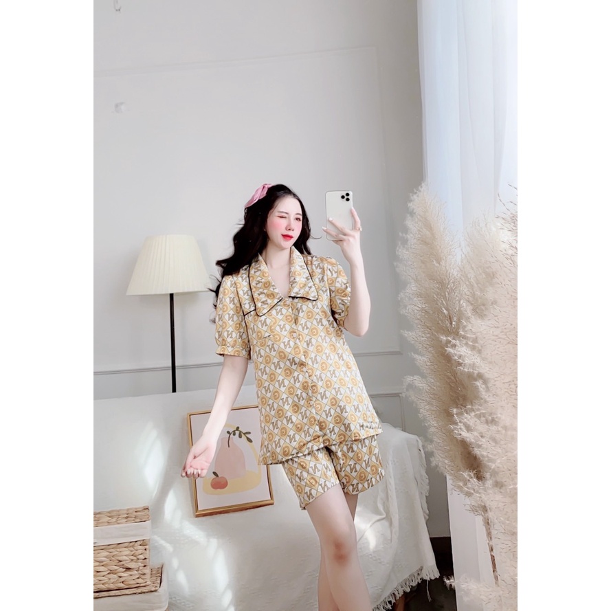 💞💞💞Đồ Mặc Nhà Pijama Lụa Latin quần ngắn Freesize -💯💯💯💯 | BigBuy360 - bigbuy360.vn