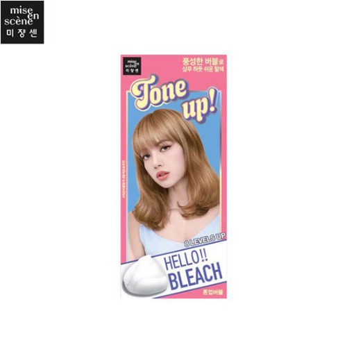 [NEW 2021] Tẩy tóc Mise En Scene Hello Blech Tone Up Bubble Kit