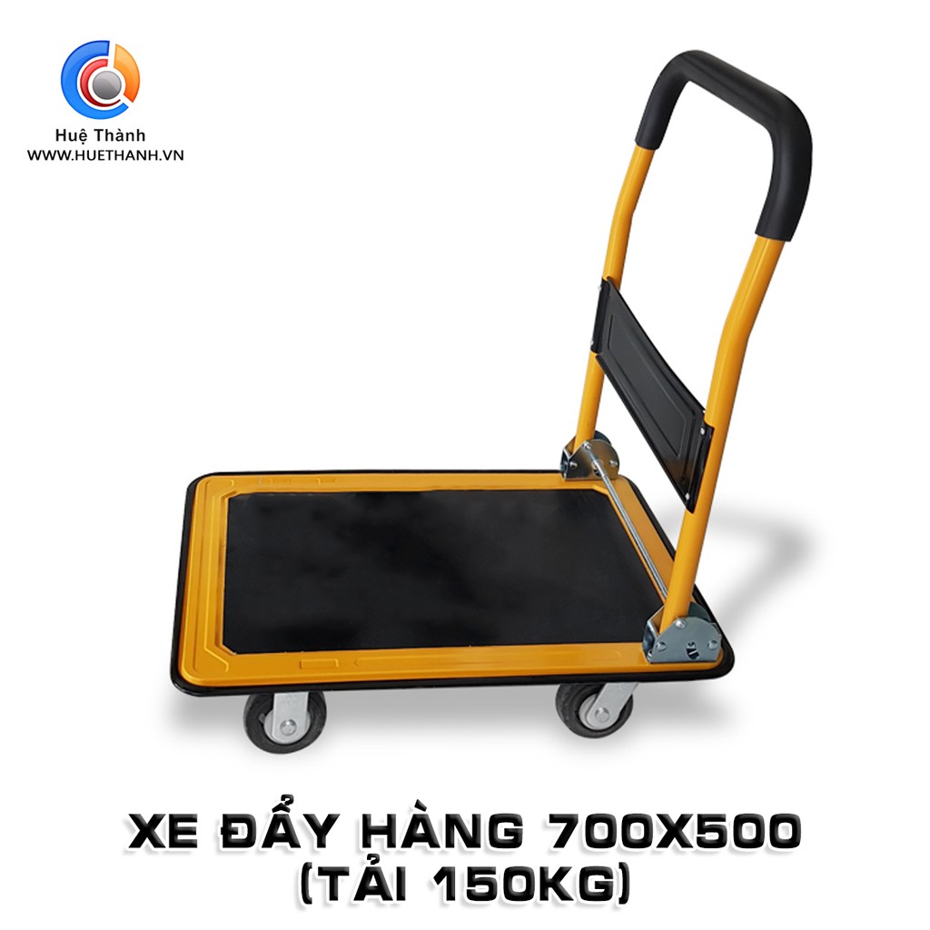 Xe đẩy hàng tải 700x500 (Tải Trọng 150Kg), đảm bảo tin dùng, chất lượng, hàng uy tín, giá rẻ cạnh tranh, hỗ trợ lâu dài