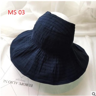 Mũ nửa đầu nữ - mũ gập gọn