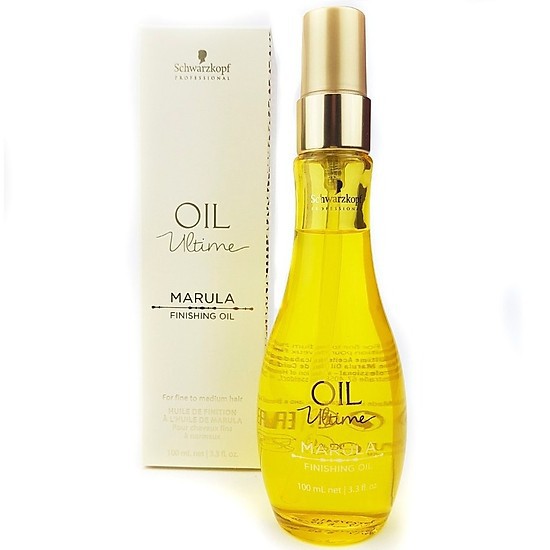 [#schwarzkopf_chính_hãng] Tinh dầu dưỡng dành cho tóc mảnh sợi Schwarzkopf Oil Ultime Marula Finishing Oil 100ml