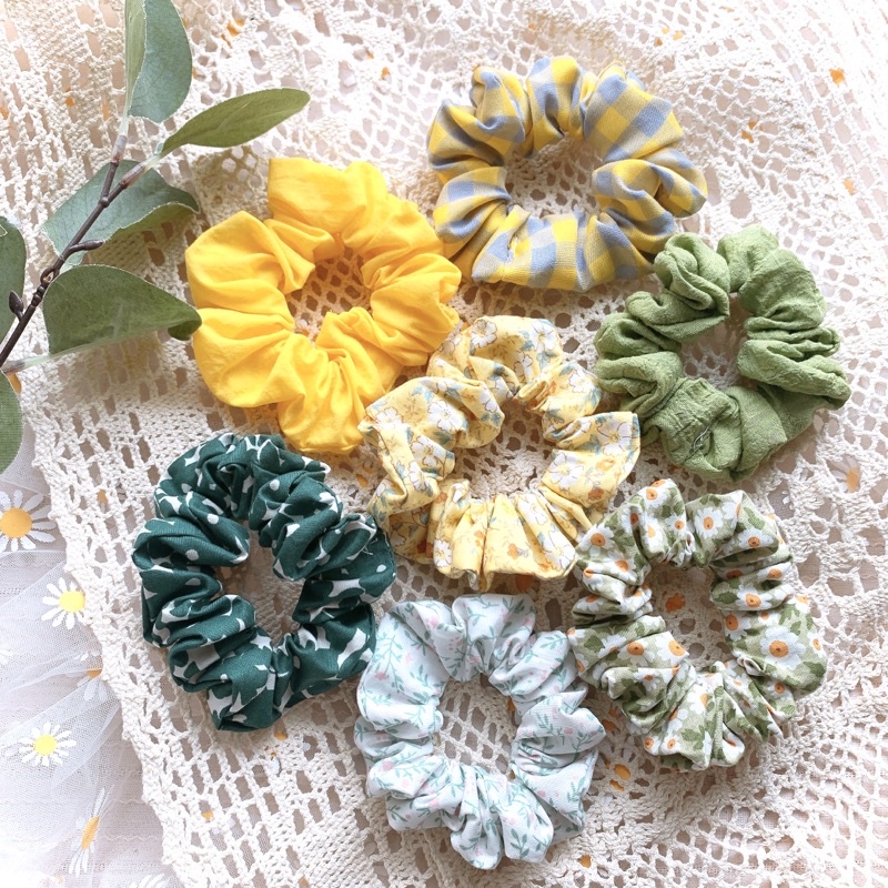 Dây Buộc Tóc Scrunchies [ ĐƯỢC CHỌN MÀU] -Phụ kiện O.P Kids Dễ Thương